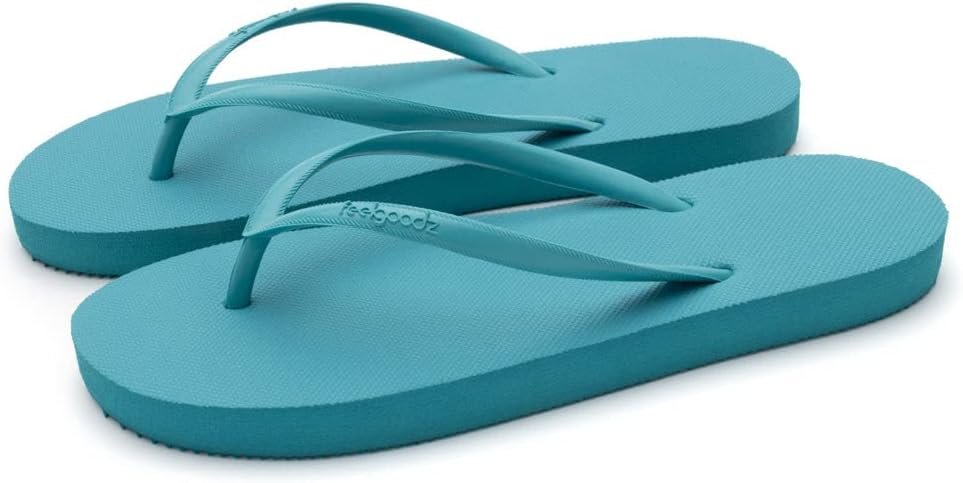 Feelgoodz Women’s Slimz Core Natural Rubber Flip Flops