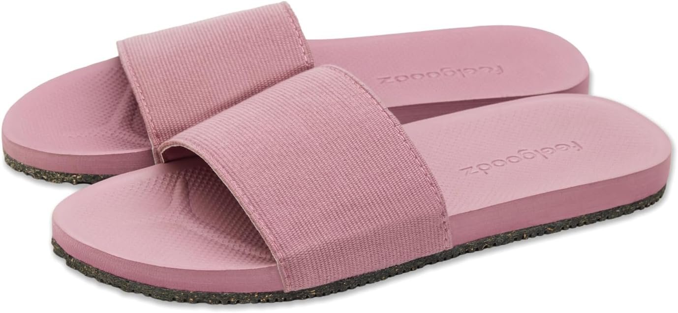 Feelgoodz Women’s Easy Day Recycled Natural Rubber Slide Sandal