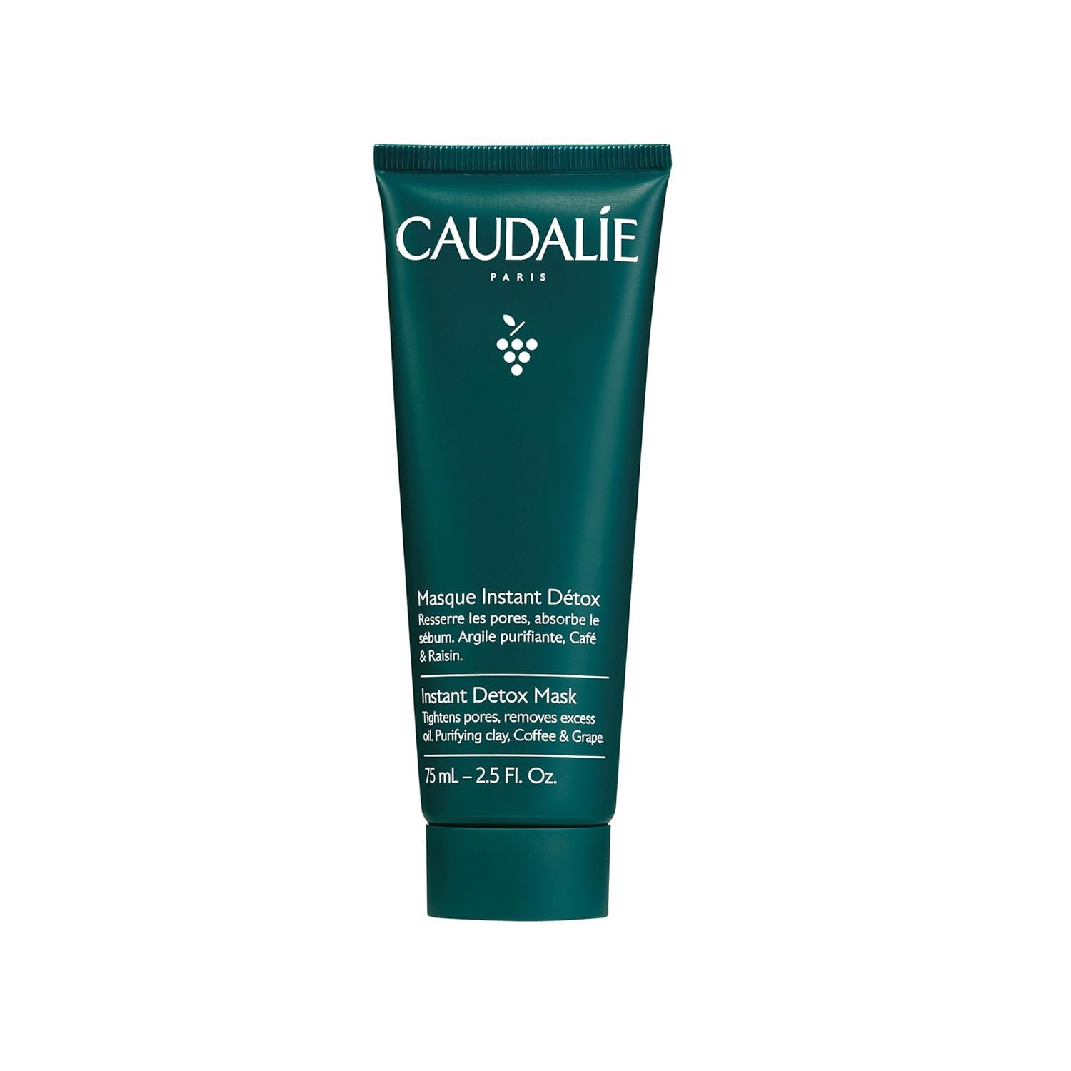 Caudalie Instant Detox Mask Pore Minimizing – Visibly Eliminates Excess Sebum and Visibly Tightens Pores in as Little as 10 Minutes