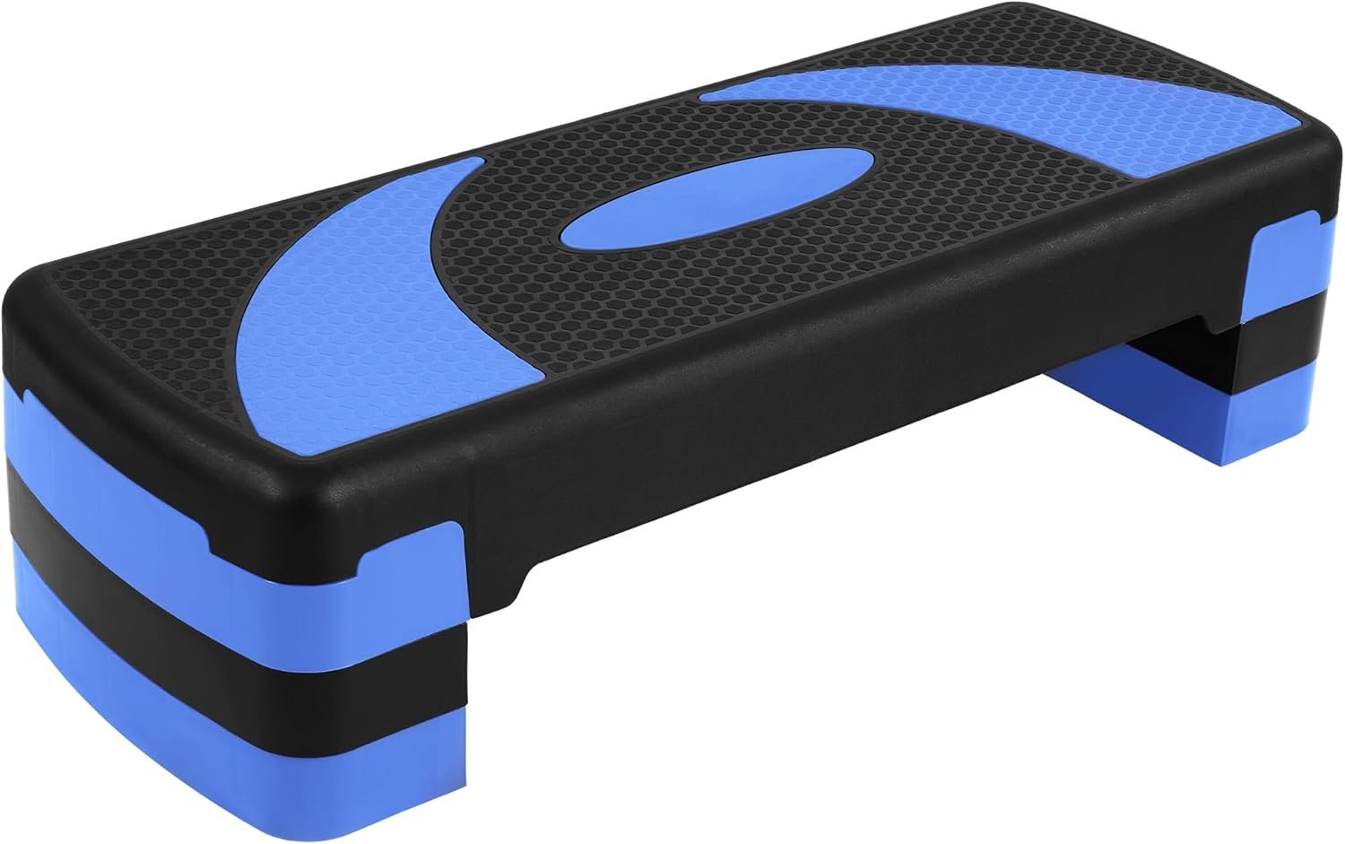 BalanceFrom Aerobic Step Platform Trainer with Adjustable 3-Level Risers, 400 Pound Weight Capacity – Non-Slip Exercise Stepper for Cardio, Strength, and Fitness Workouts, 31″, Multiple Colors