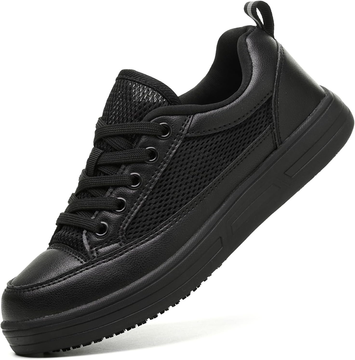 Treesky Non Slip Work Shoes for Women in Food Service – Slip Resistant, Waterproof, Comfortable & Lightweight Sneakers, Suitable for Restaurant, Kitchen & Nursing Crews