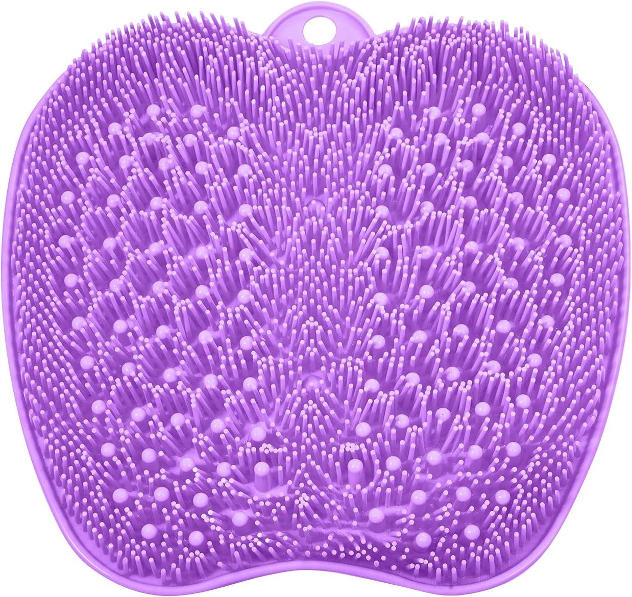BESKAR XL Large Foot Scrubber Mat for Use in Shower – Shower Foot Cleaner to Eliminate Calluses Dead Skin, Foot Massager Mat for Men & Women to Soothe Achy Feet, Non Slip Suction Cups