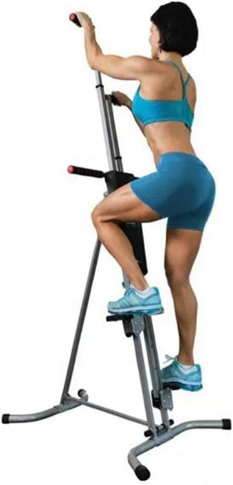 Vertical Climber-Folded Cardio Exercise Equipment Stair Climber Full Body Workout for Women Men