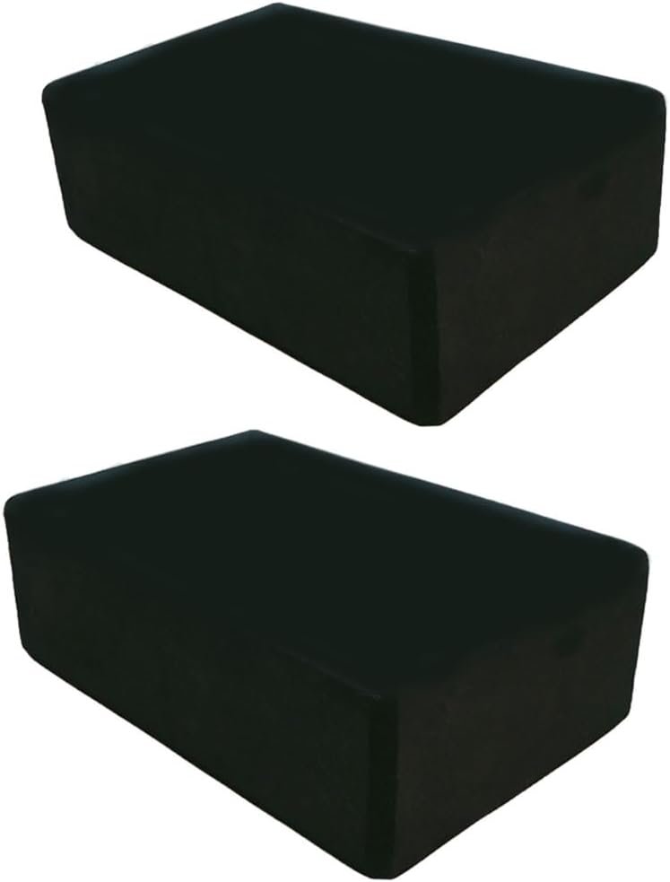 Yoga Blocks 2 Pack, Lightweight Premium EVA Foam Yoga Blocks, Non Slip Supportive Foam Blocks Yoga, Pilates, Stretching and Meditation, Women Men Yogi Yoga Beginners (2pc)