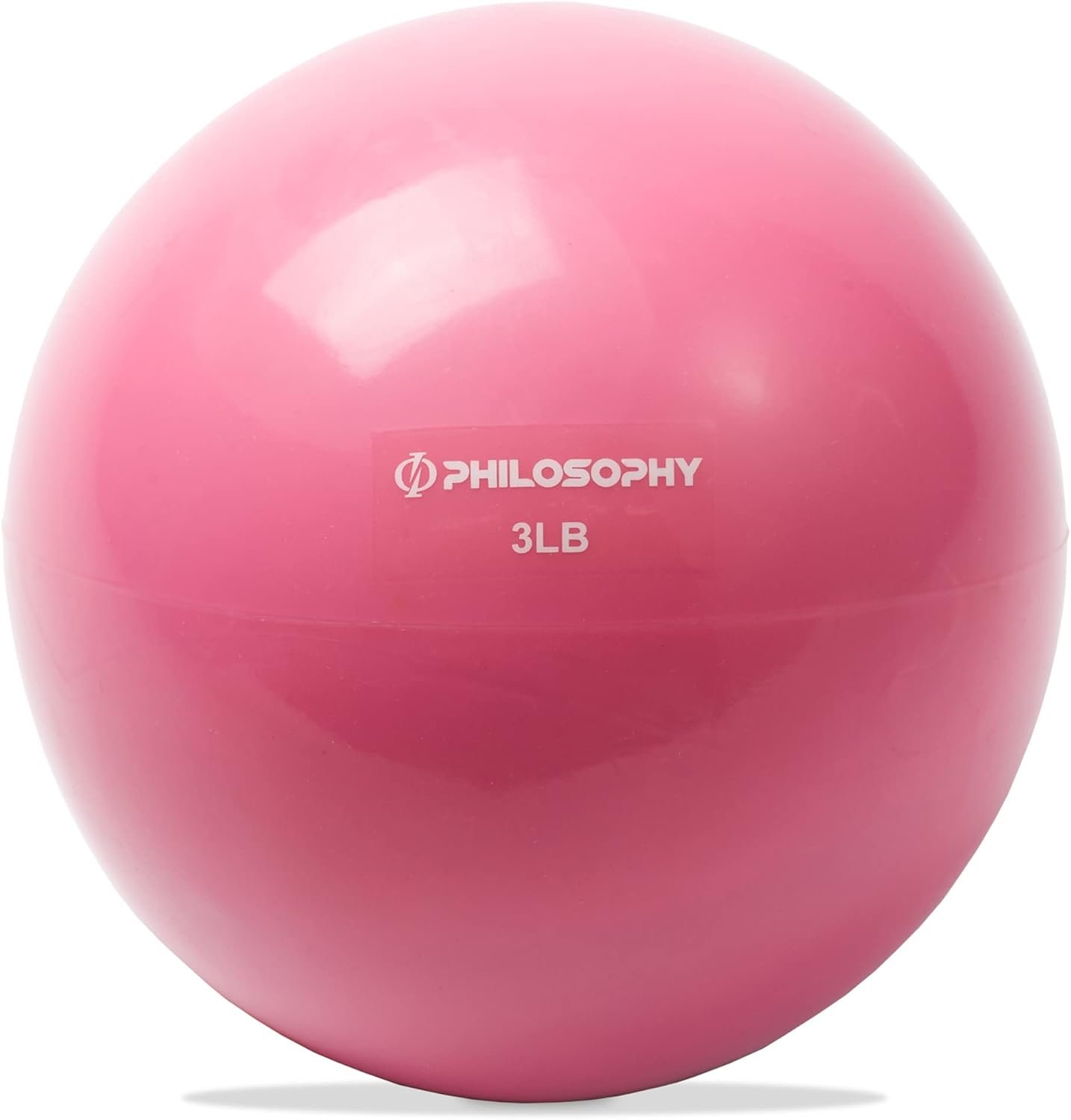 Philosophy Gym Toning Ball – Soft Weighted Mini Medicine Ball