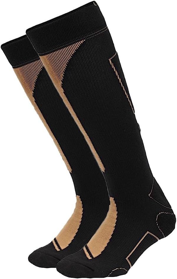 Classic Copper-Infused Knee-High Socks – Performance, Cooling & Compression Socks for Blood Circulation, Unisex