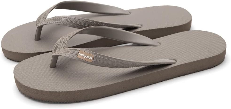 Feelgoodz Men’s Classicz Core Natural Rubber Flip Flops