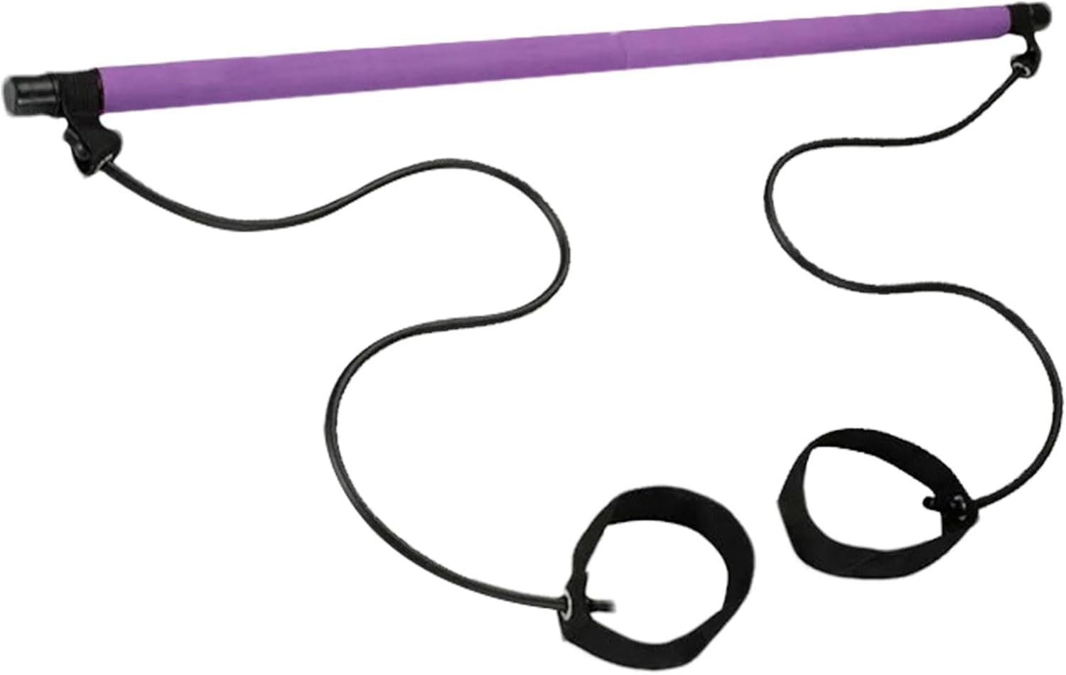 Pilates Bar Kit – Elastic Fusion Bar Pilates Stretch Lightweight for Sculpting, Stretched Fusion Pilates Bar | Multifunctional Pilates Stretch Fusion Bar, Portable Fitness Supplies for Yoga, Pilates