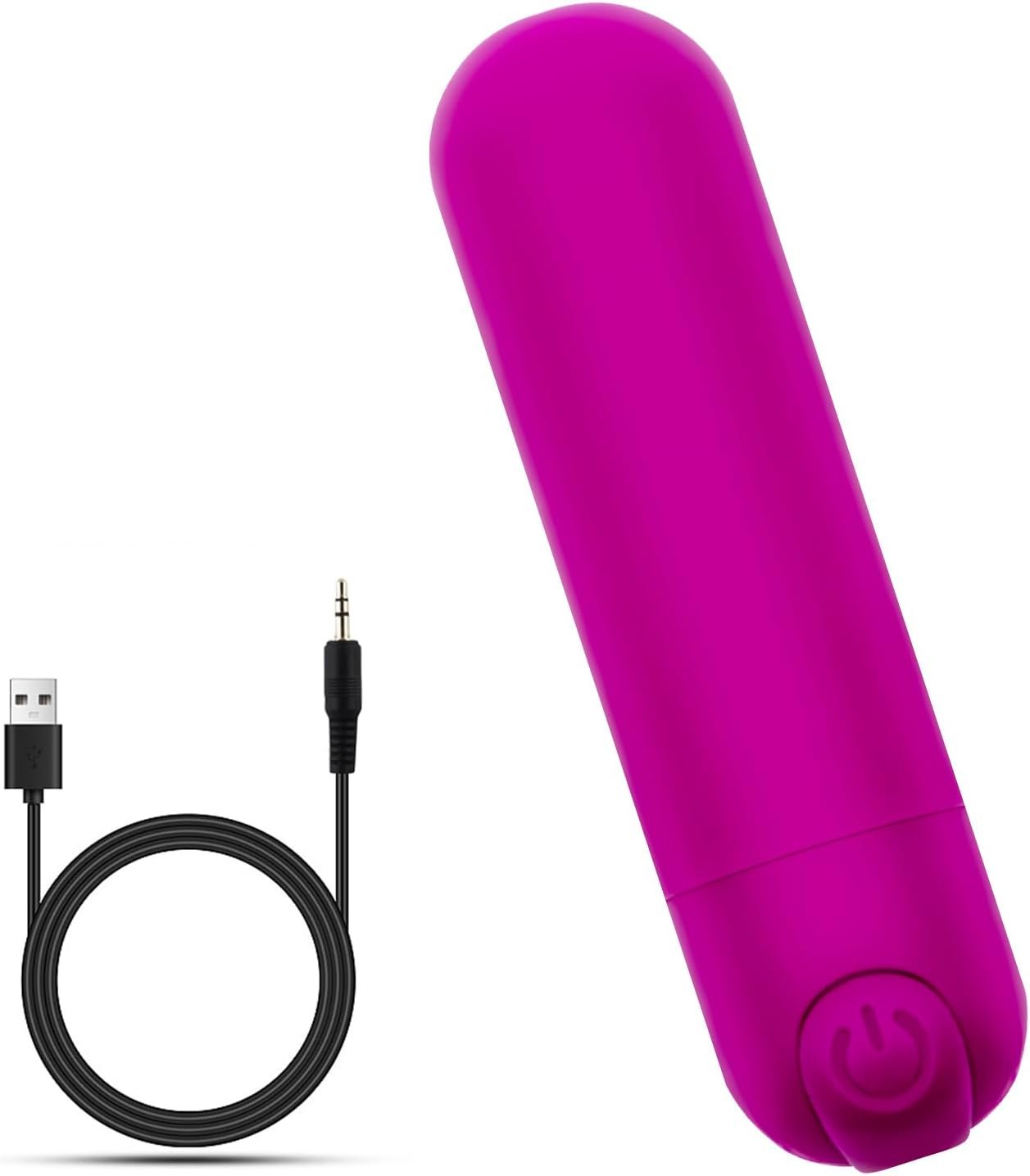 Massage Gun Deep Tissue, Handheld Electric Muscle Massager, High Intensity Percussion Massage Device for Pain Relief with 10 Speed (Purple)