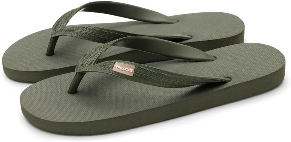 Feelgoodz Women’s Classicz Core Natural Rubber Flip Flops