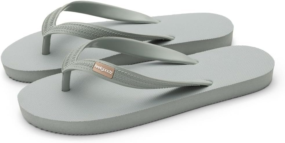 Feelgoodz Women’s Classicz Core Natural Rubber Flip Flops