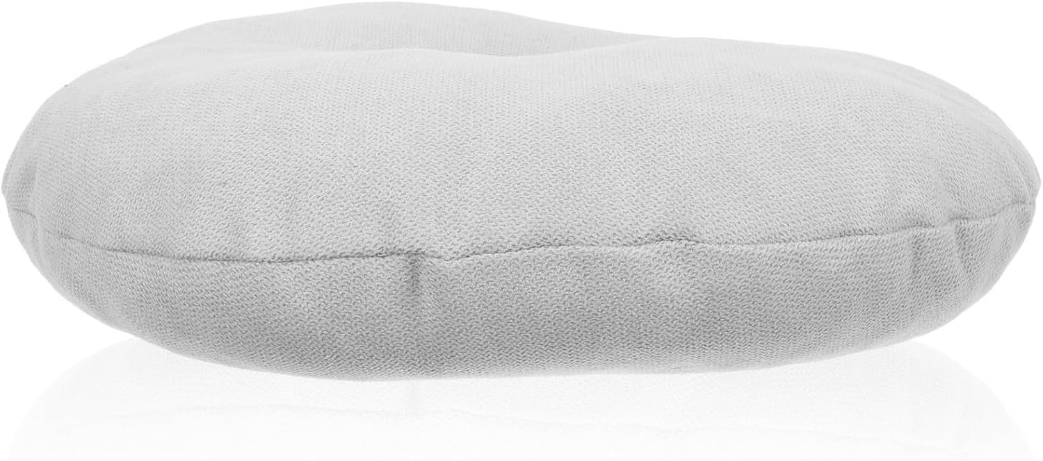 KALLORY Meditation Floor Cushion Small Grey Zafu Seat Cushion Japanese Tatami Style and Adults Seating Floor Pillow for Yoga, Living Room, and Classroom Use