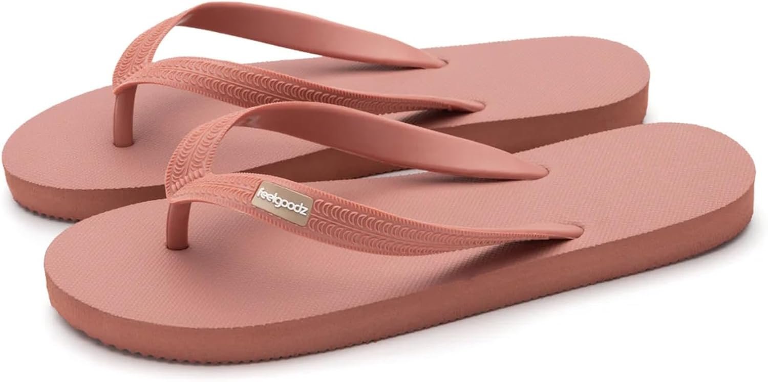 Feelgoodz Women’s Classicz Core Natural Rubber Flip Flops