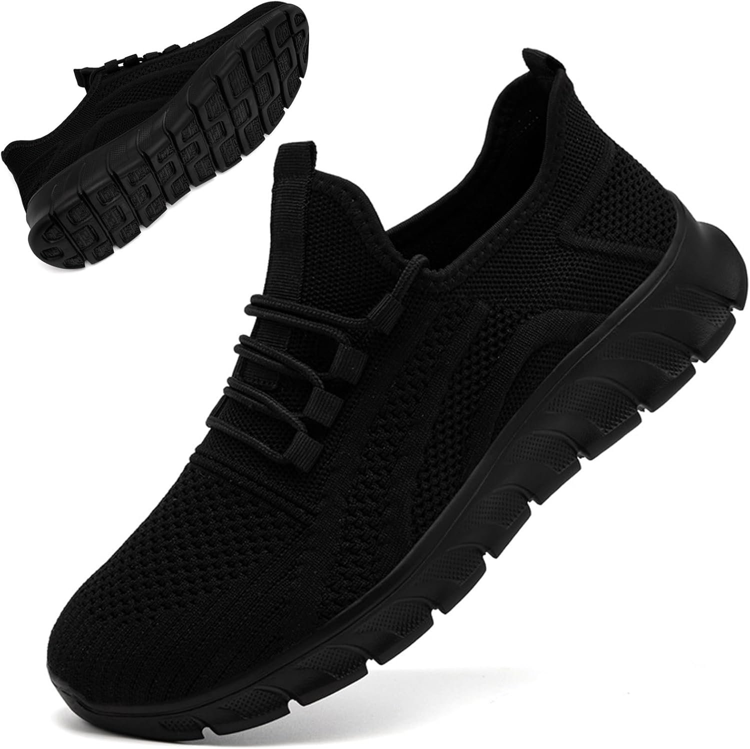 Womens Running Shoes Tennis Sneakers Non Slip Walking Gym Slip on Lightweight Workout Athletic Shoe