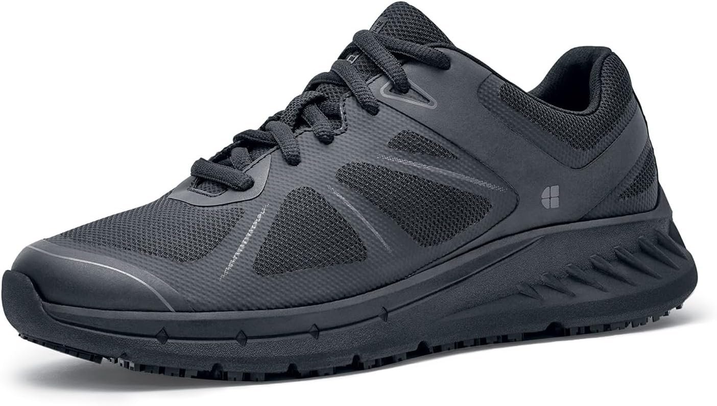 Shoes for Crews Women’s Slip-Resistant Work Sneakers – Comfortable, Lightweight, Water-Resistant & Non-Slip Safety Shoes for Women – Ideal for Food Service, Healthcare, Retail & More – Vitality II