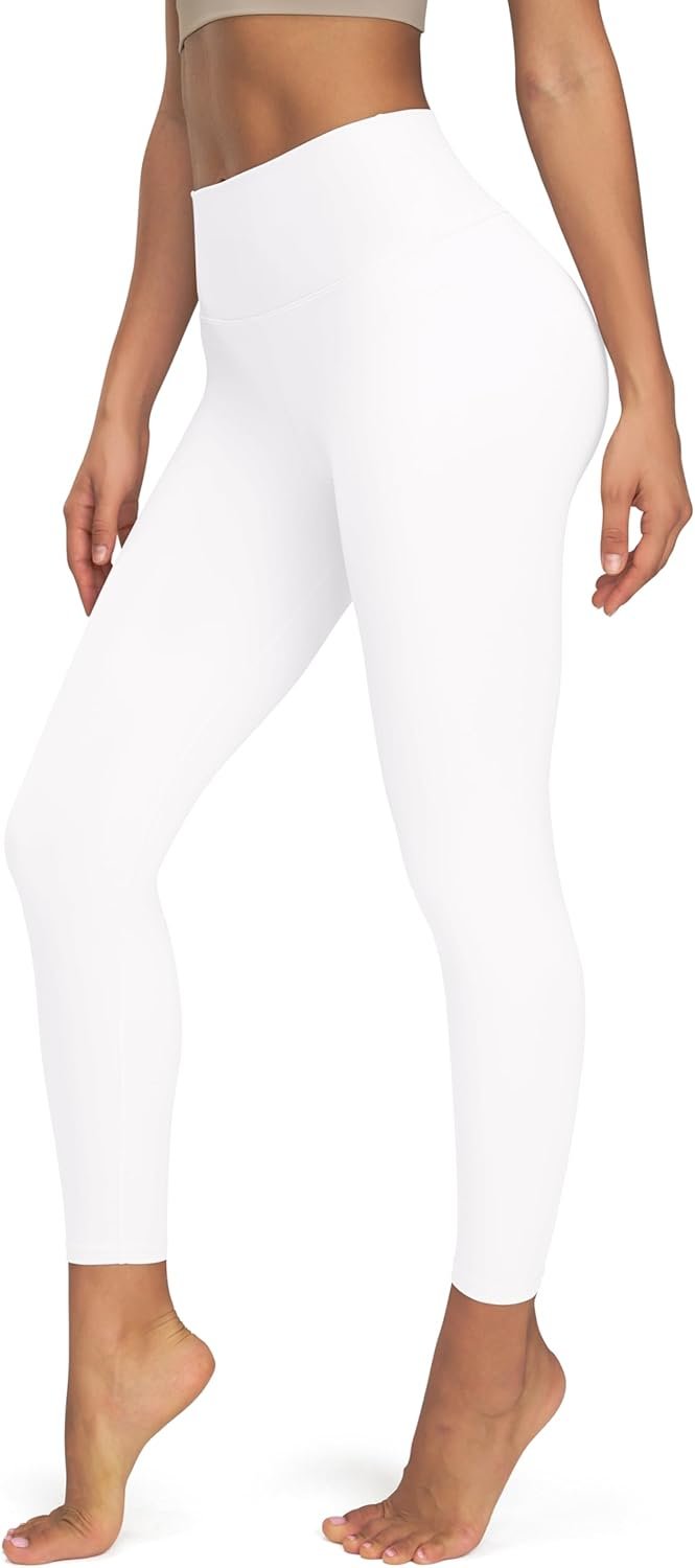 Thick High Waisted Lounge Legging – Buttery Soft Tummy Control Workout Yoga Pants for Women with Inner Pocket