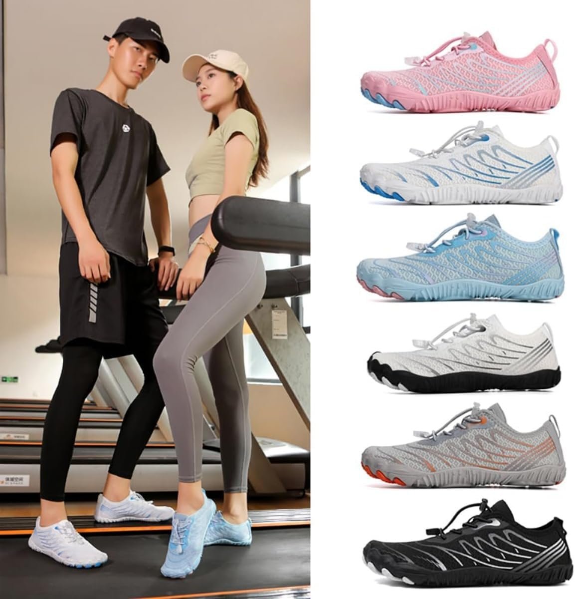 Grounding Shoes with Copper, Barefoot Mesh Footwear with Rubber Sole,Shoes for Womens Mens Soft Comfortable