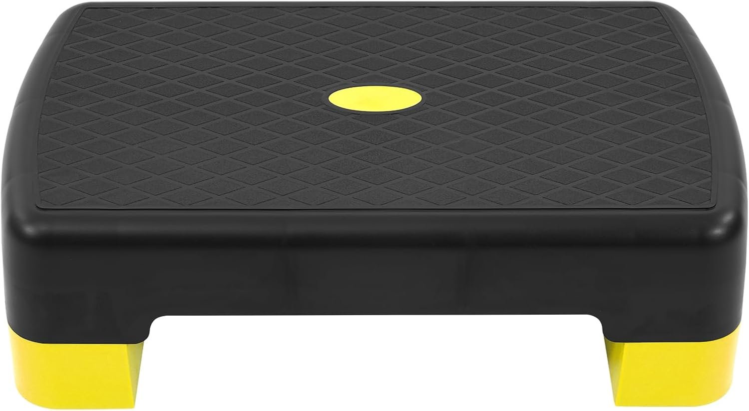 Fitvids 18″ Aerobic Step Platform, Workout Stepper with Adjustable 2 Stackable Risers 3″ 5.5″ for Home Gym Small Space, Exercise Step, Multiple Option