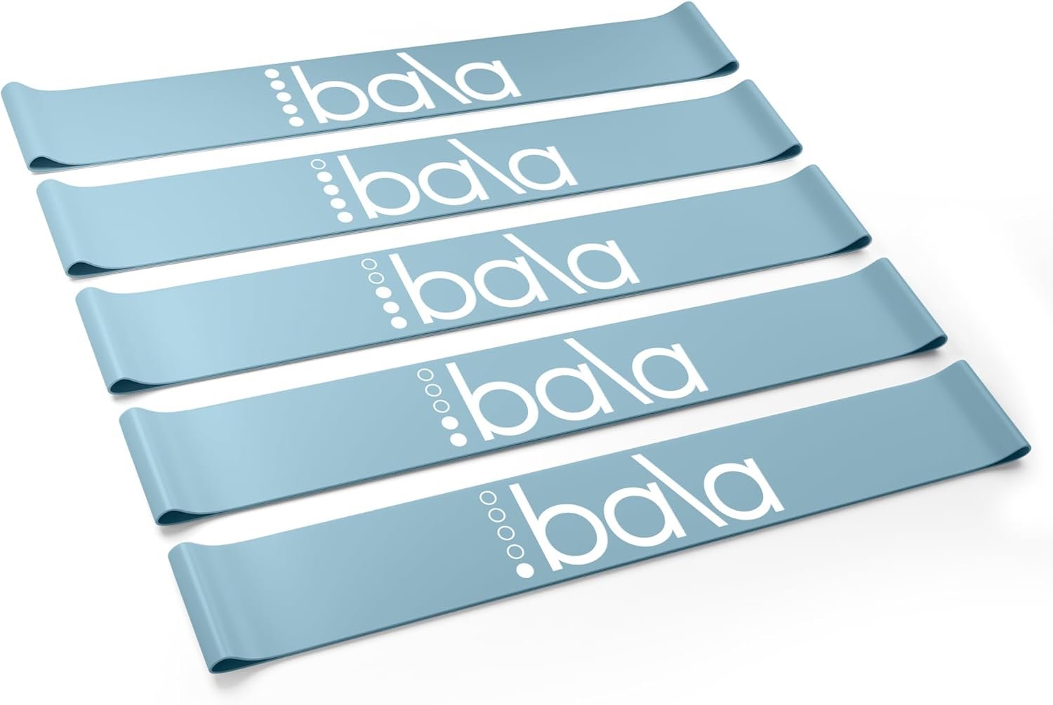 Bala Booty Bands Resistance Bands for Women & Men – Elastic Exercise Bands for Working Out – Wrist, Ankle, Legs & Booty Bands – Workout Resistance Bands for Yoga, Pilates, Strength Training