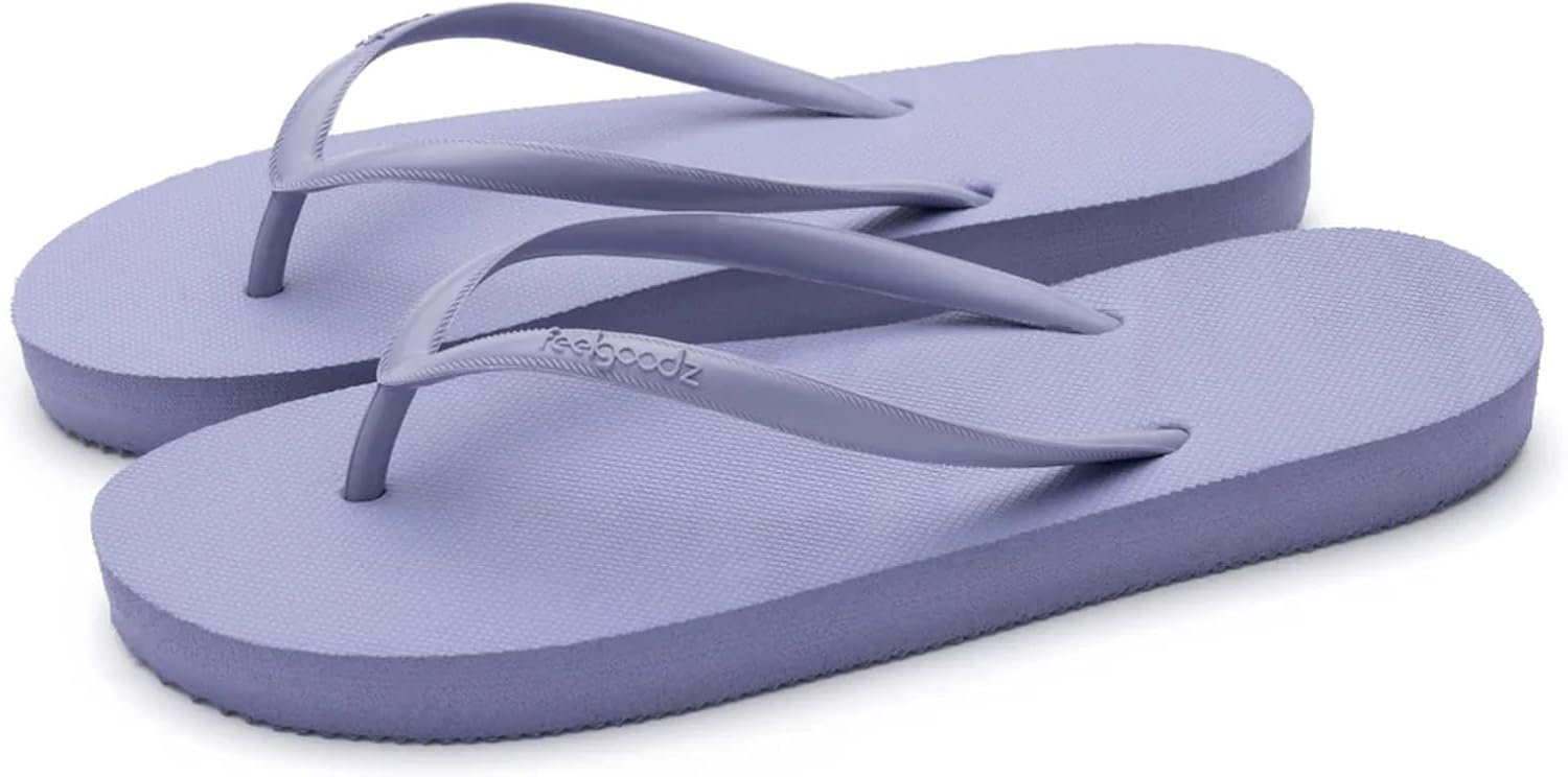 Feelgoodz Women’s Slimz Core Natural Rubber Flip Flops
