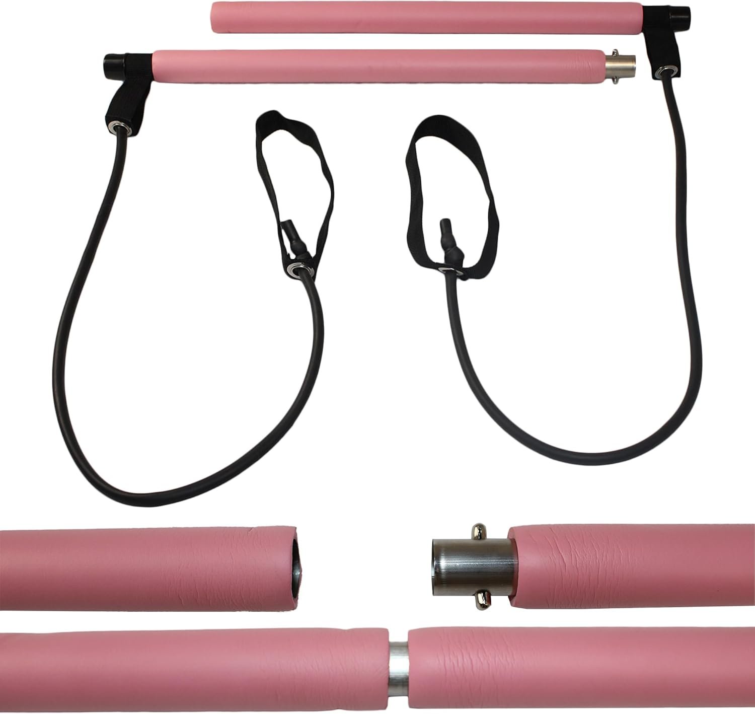 Total Body Sculpt Bar – Portable Pilates Bar Kit for Home Workouts, Full Body Resistance Training Equipment for Women