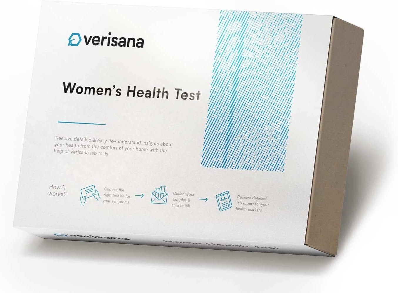 Women’s Health Test – Comprehensive Home Test for 7 Important Health Markers – CLIA Certified Lab Analysis – Verisana
