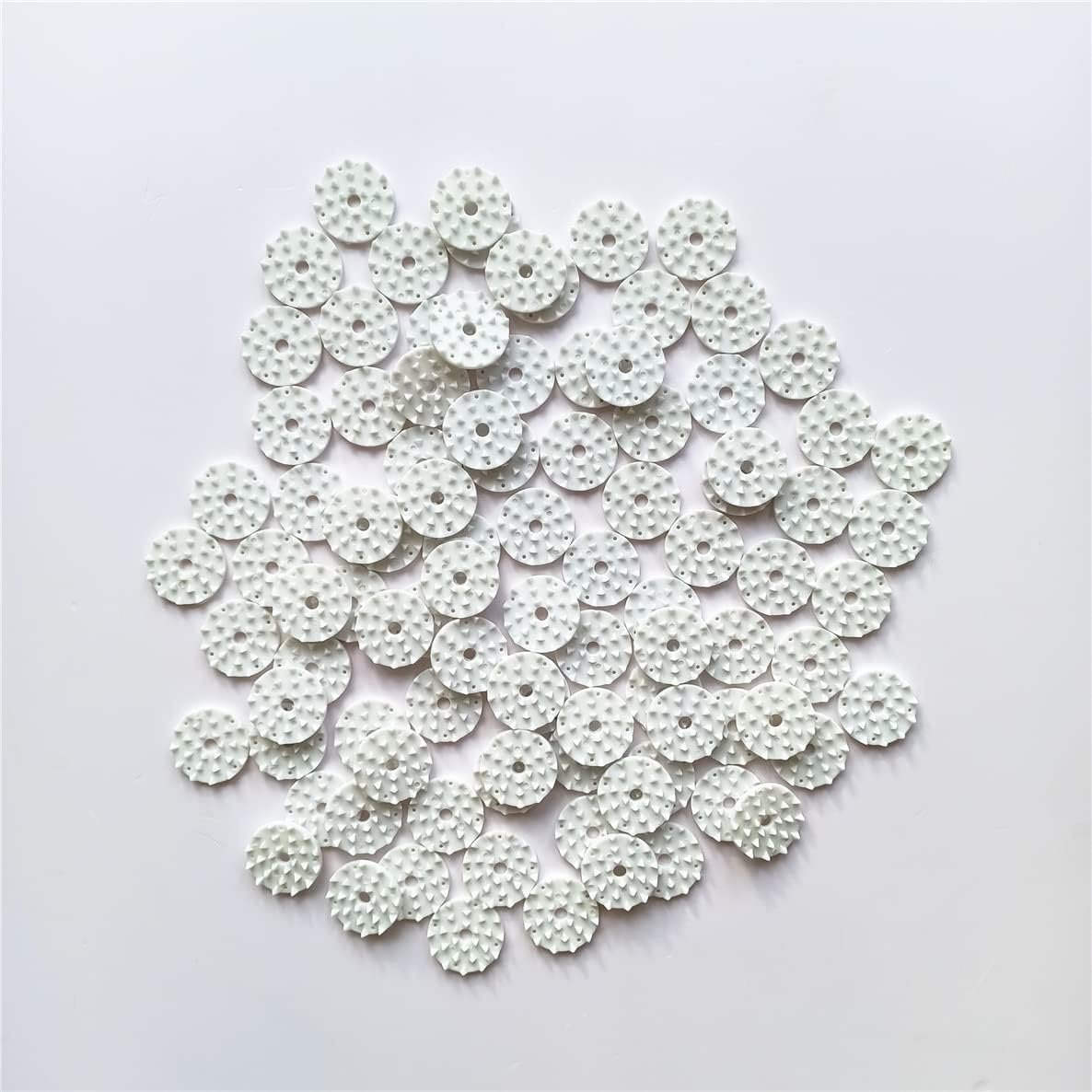 100pcs Acupressure Plastic Spikes & Acupuncture Mat Nails & Acupressure Strap Wrap Spikes