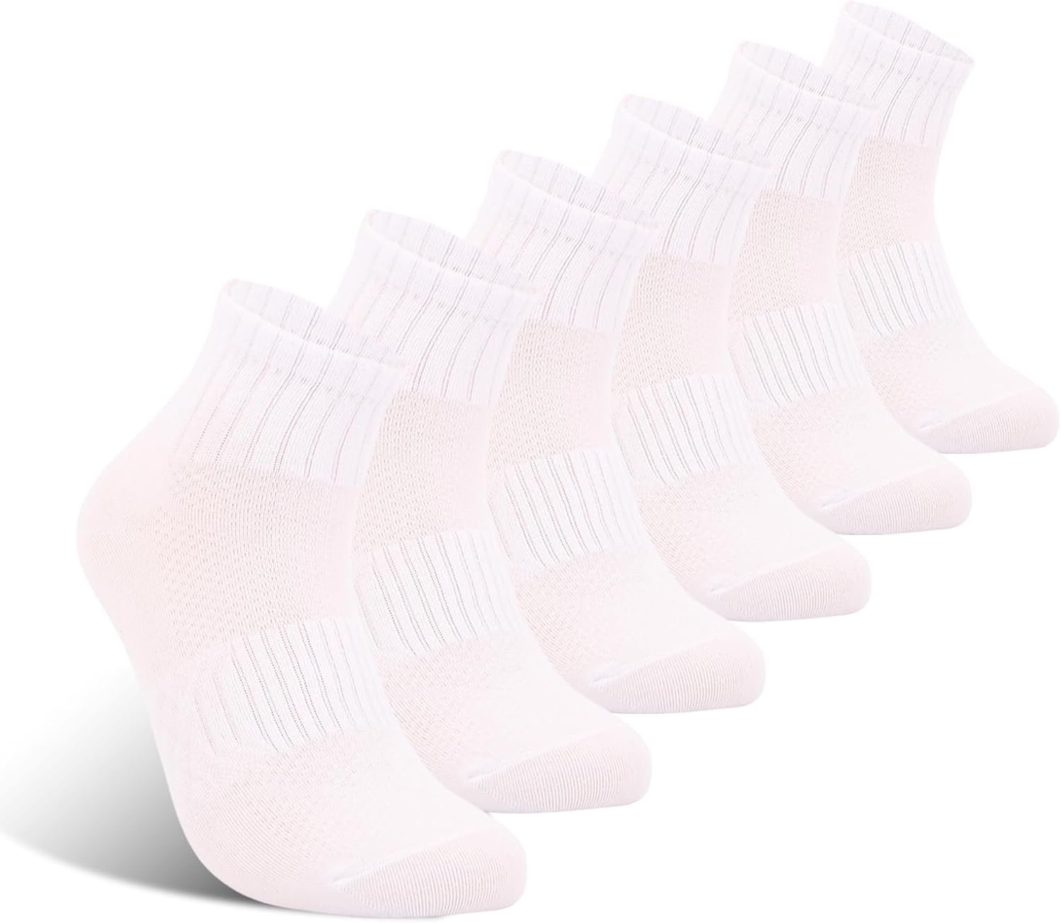 Kodal Copper Compression Running Socks for Men Women with Arch Support, Moisture Wicking, Odor Control