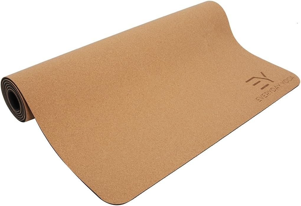 𝗘𝘃𝗲𝗿𝘆𝗱𝗮𝘆 𝗬𝗼𝗴𝗮 Mat Premium Edition, Non-Slip Exercise & Fitness Mat – Eco-Friendly, Anti-Tear, 3-5mm Thickness for Yoga, Pilates & Floor Workouts