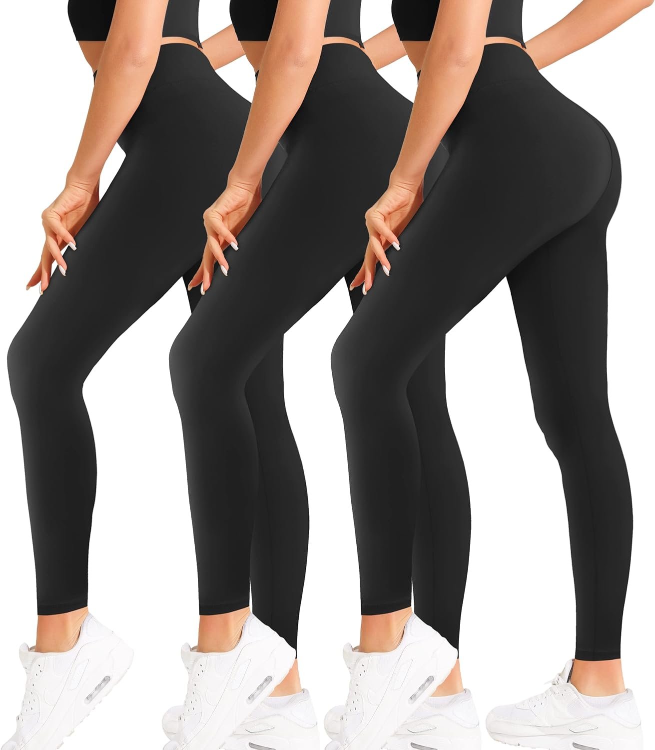 Natural Feelings Buttercloud High Waisted Leggings for Women Ultra Soft Stretch Slim Yoga Leggings