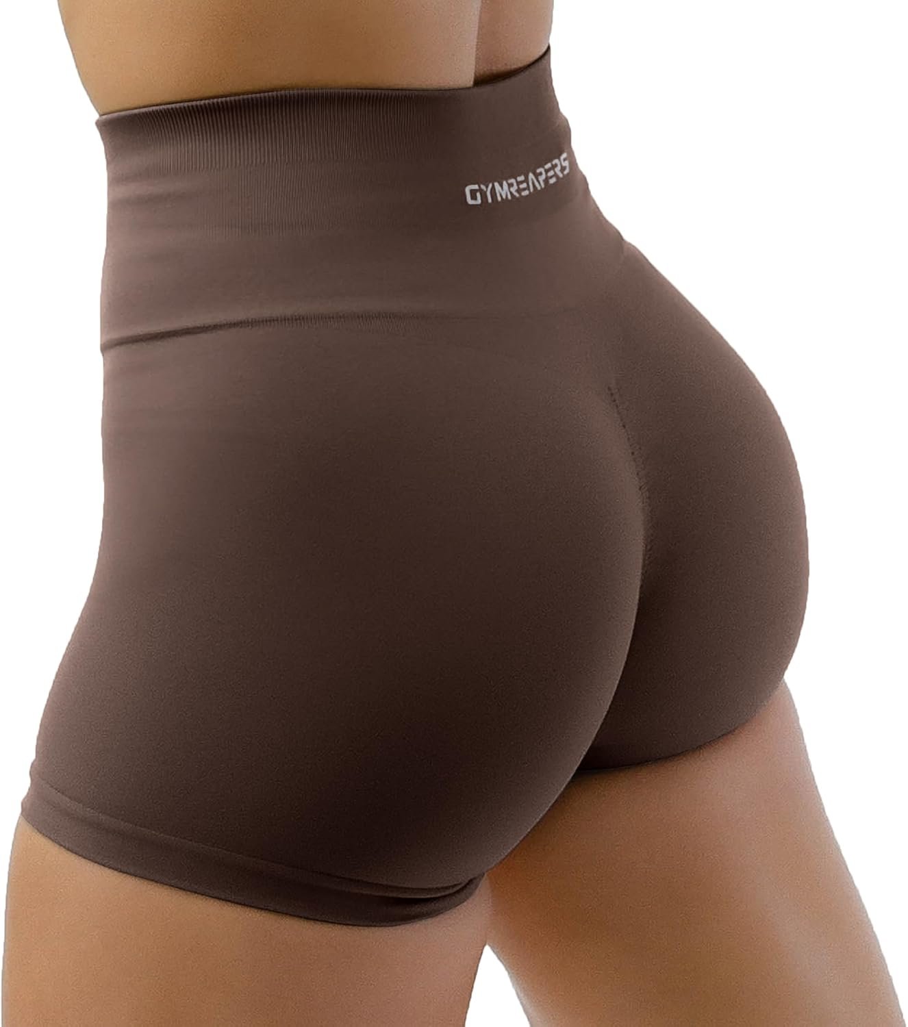 Gymreapers Athletic Seamless Shorts for Women – Squat Proof High Waisted Glute Scrunch, Quick Drying Biker, Yoga Running Gym