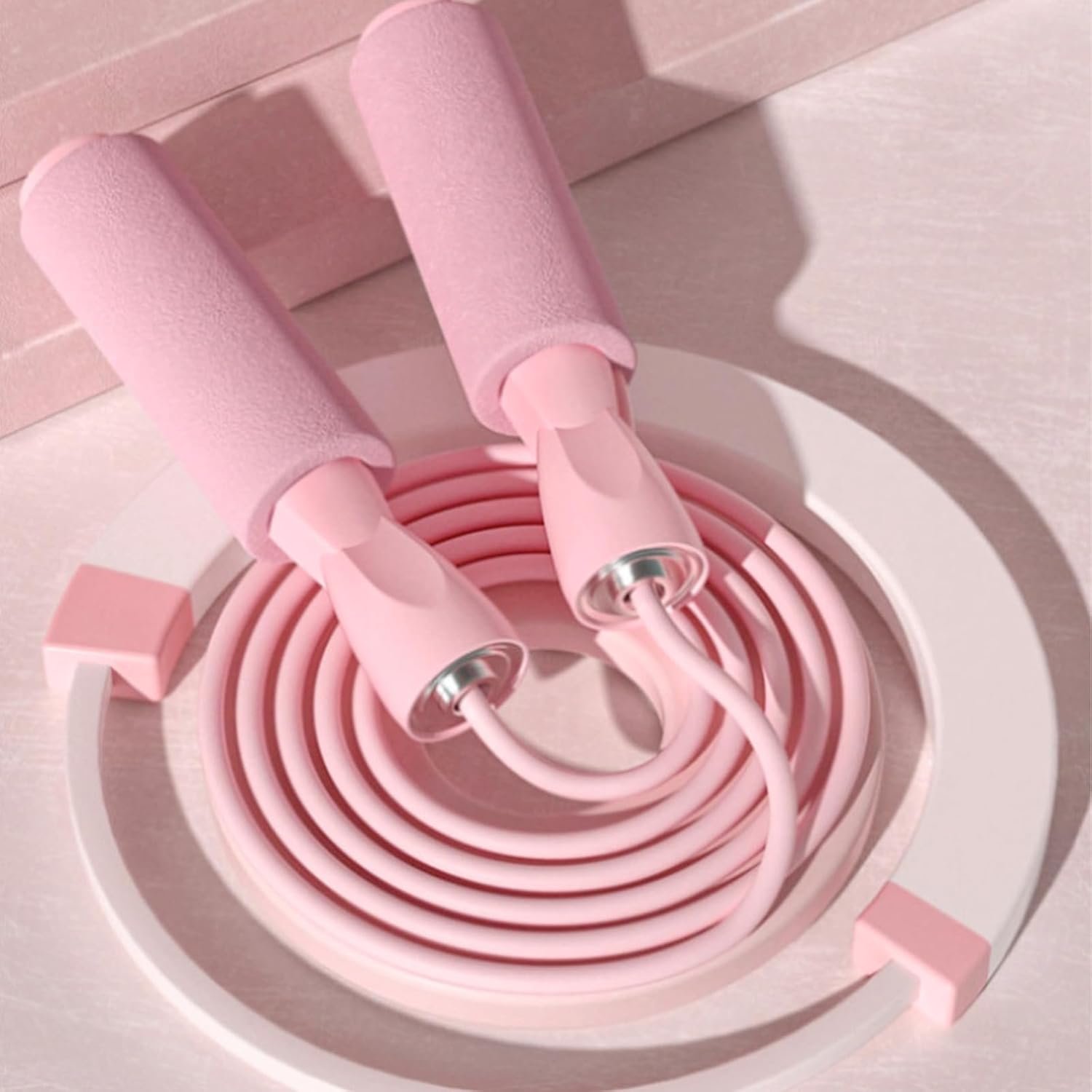 9.8 feet Adjustable Tangle-Free jumping rope exercise fitness home adult professional fat burning for fitness and weight loss