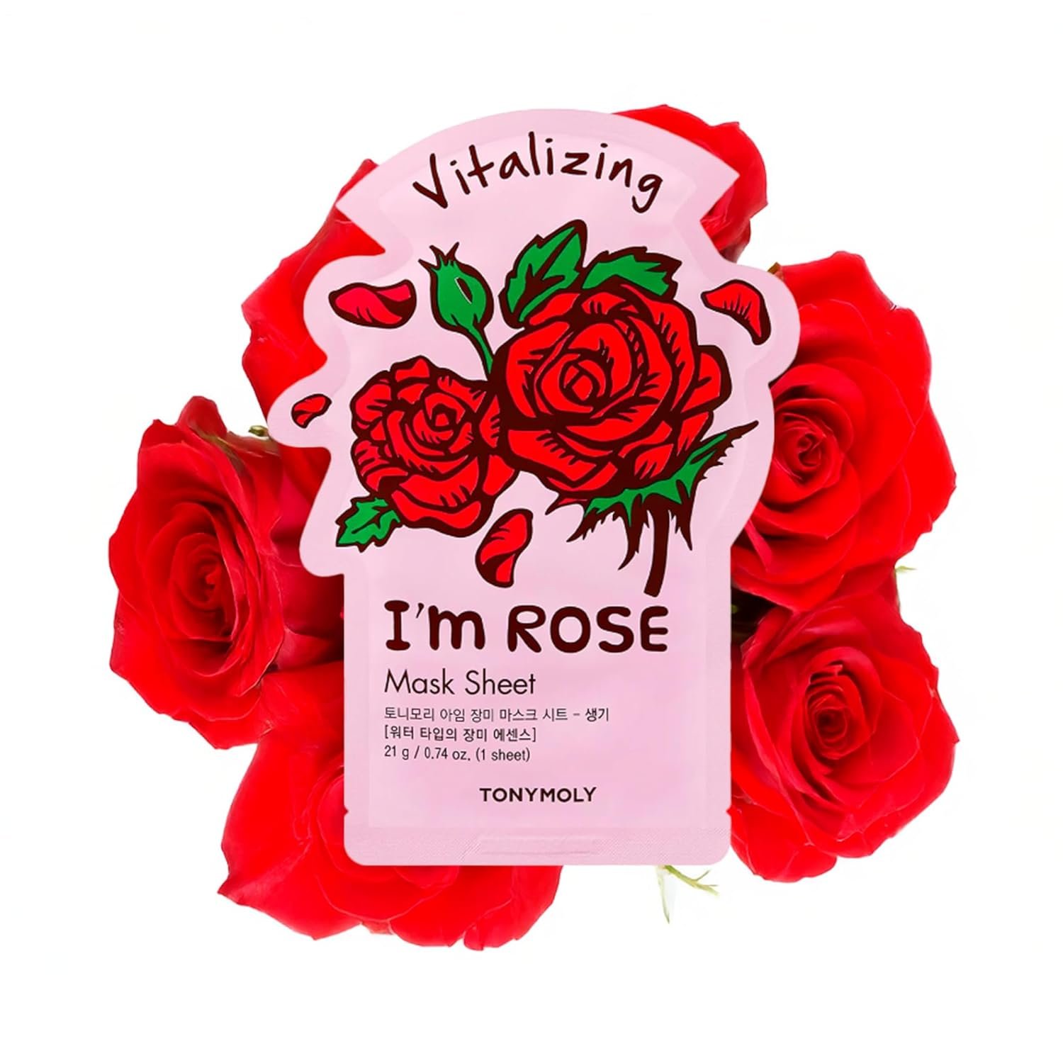 TONYMOLY I’m Real Sheet Mask Set – Korean Face Mask Variety Pack for Hydrating, Soothing & Nourishing Skin, K-Beauty Skincare Self-Care & Easter Gift Set for Women