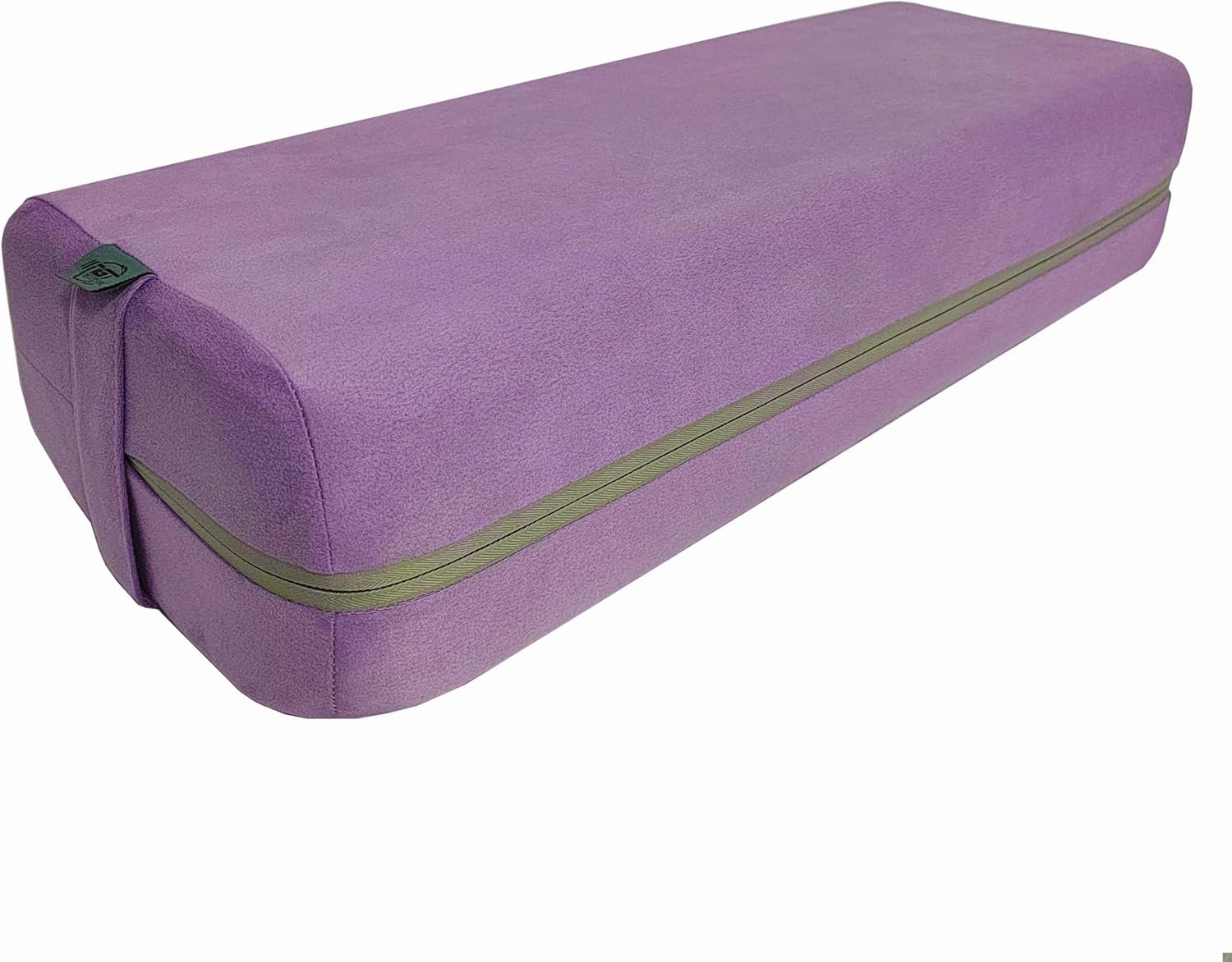 NGT new guide steps Yoga Bolster Pillow for Meditation and Support – Rectangular Yoga Cushion Foam Wedges Washable Suede Pillowcase for Men and Women with Carry Handles.…