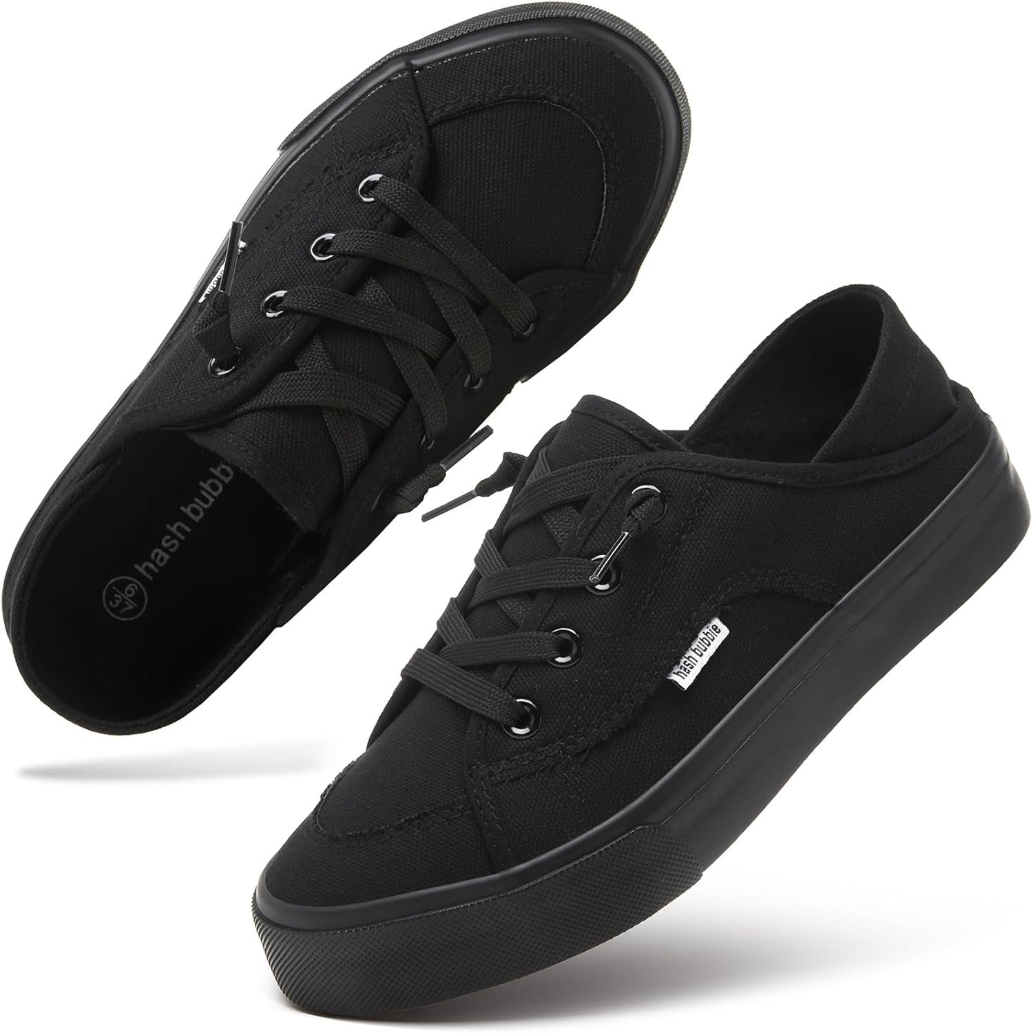 hash bubbie Women’s Slip on Shoes Canvas Shoes Non Slip Fashion Sneakers for Women Low Top Loafers