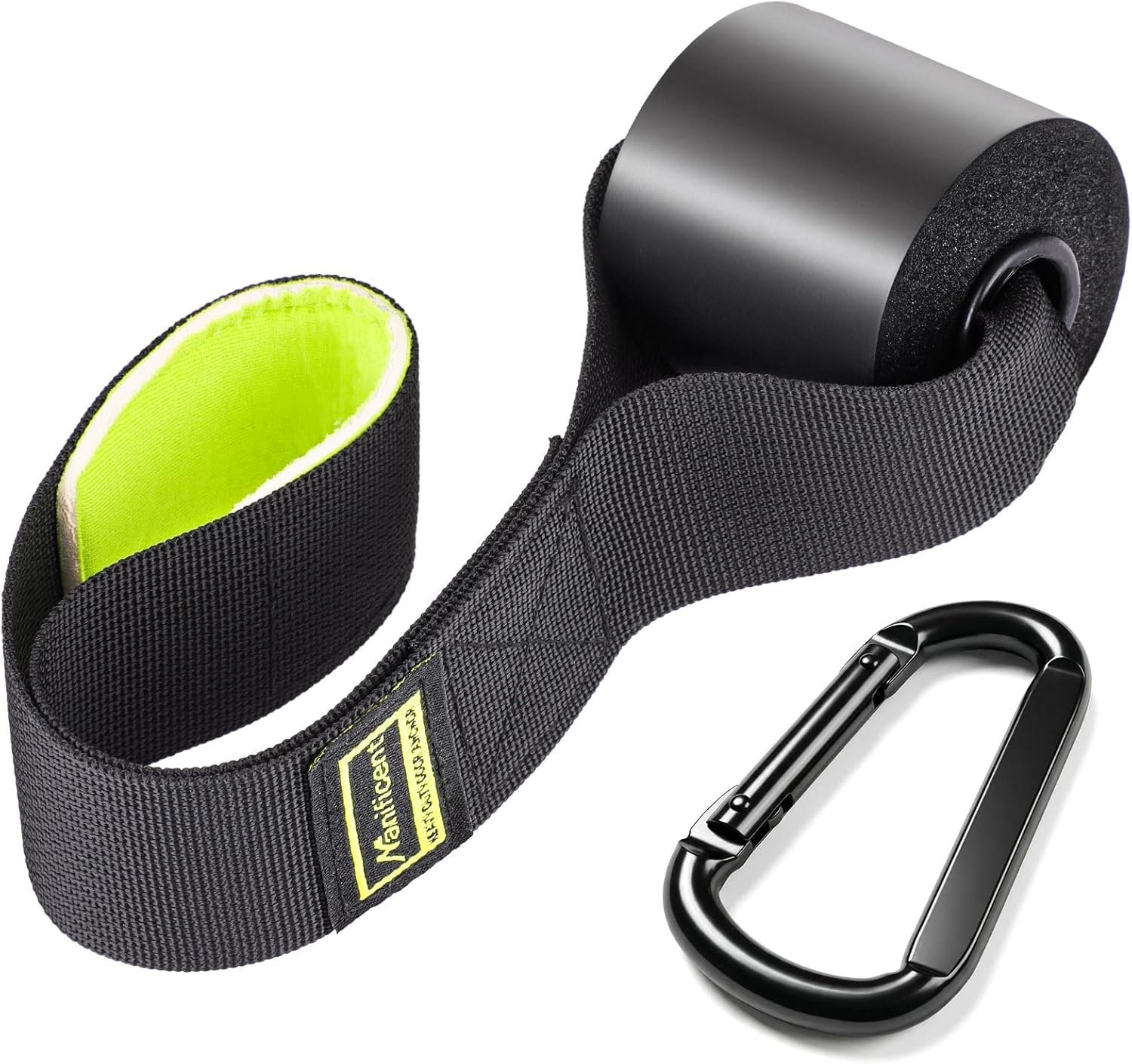 Manificent Door Anchor for Resistance Bands, Heavy Duty Padded Door Anchor System Door Hook, Must-Have Workout Exercise Bands Attachment Compatible for Loop Bands, Resistance Tube