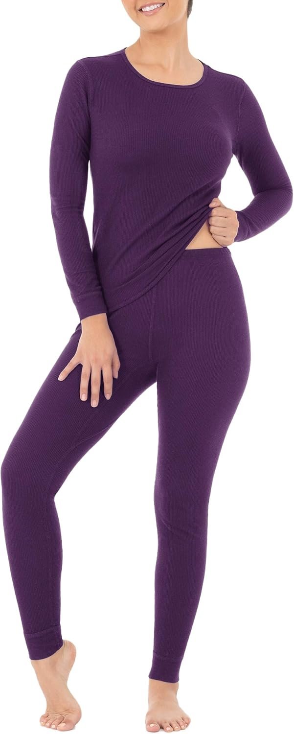 Fruit of the Loom Women’s Micro Waffle Premium Thermal Set