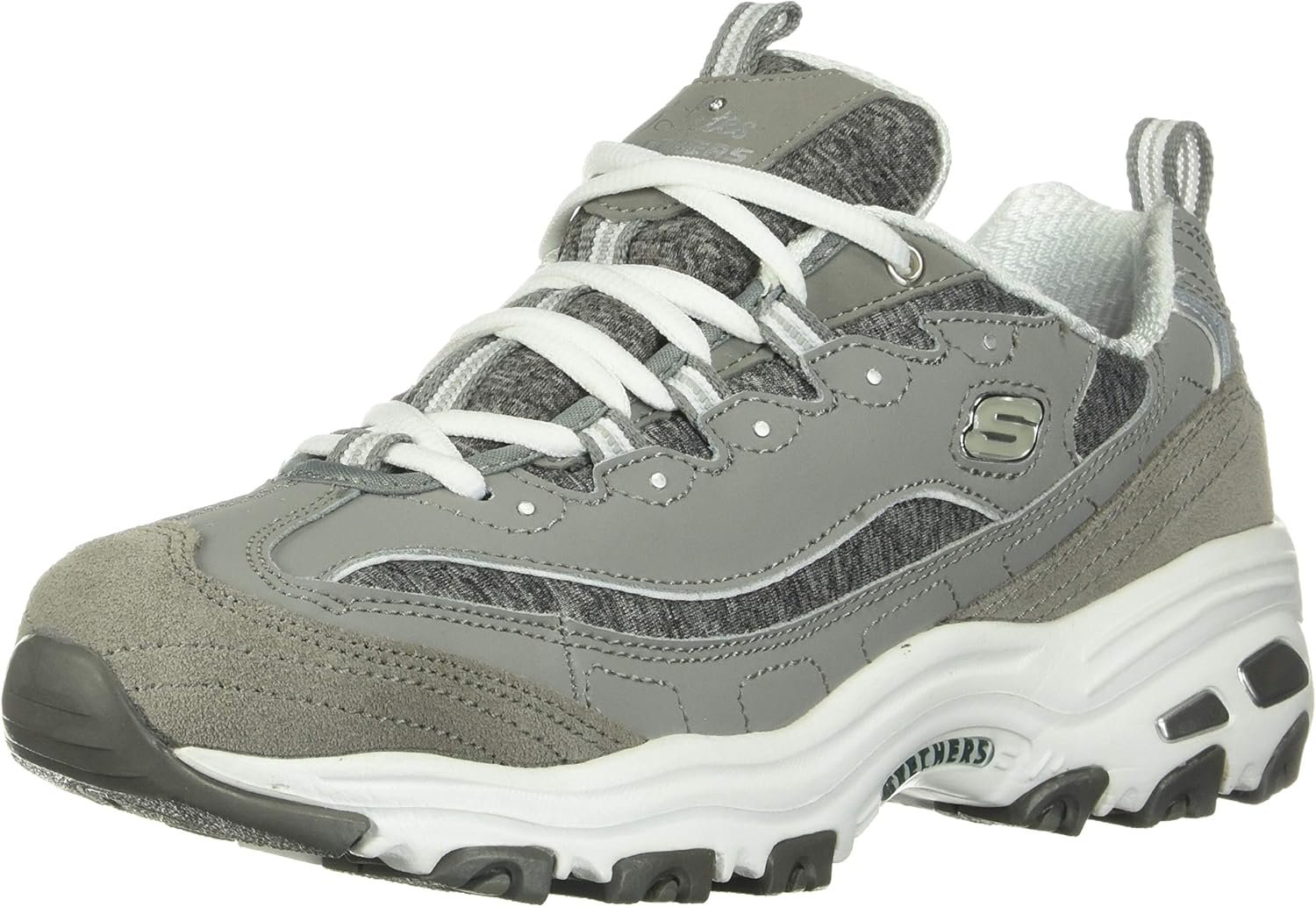 Skechers Women’s D’Lites – Me Time Lace Up Fashion Sneakers