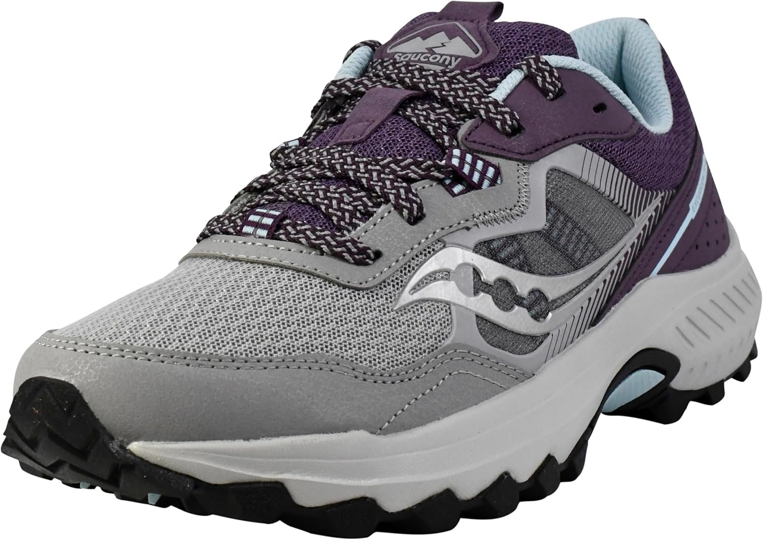 Saucony Womens Excursion Tr16 Trail Running Sneakers Shoes – Black