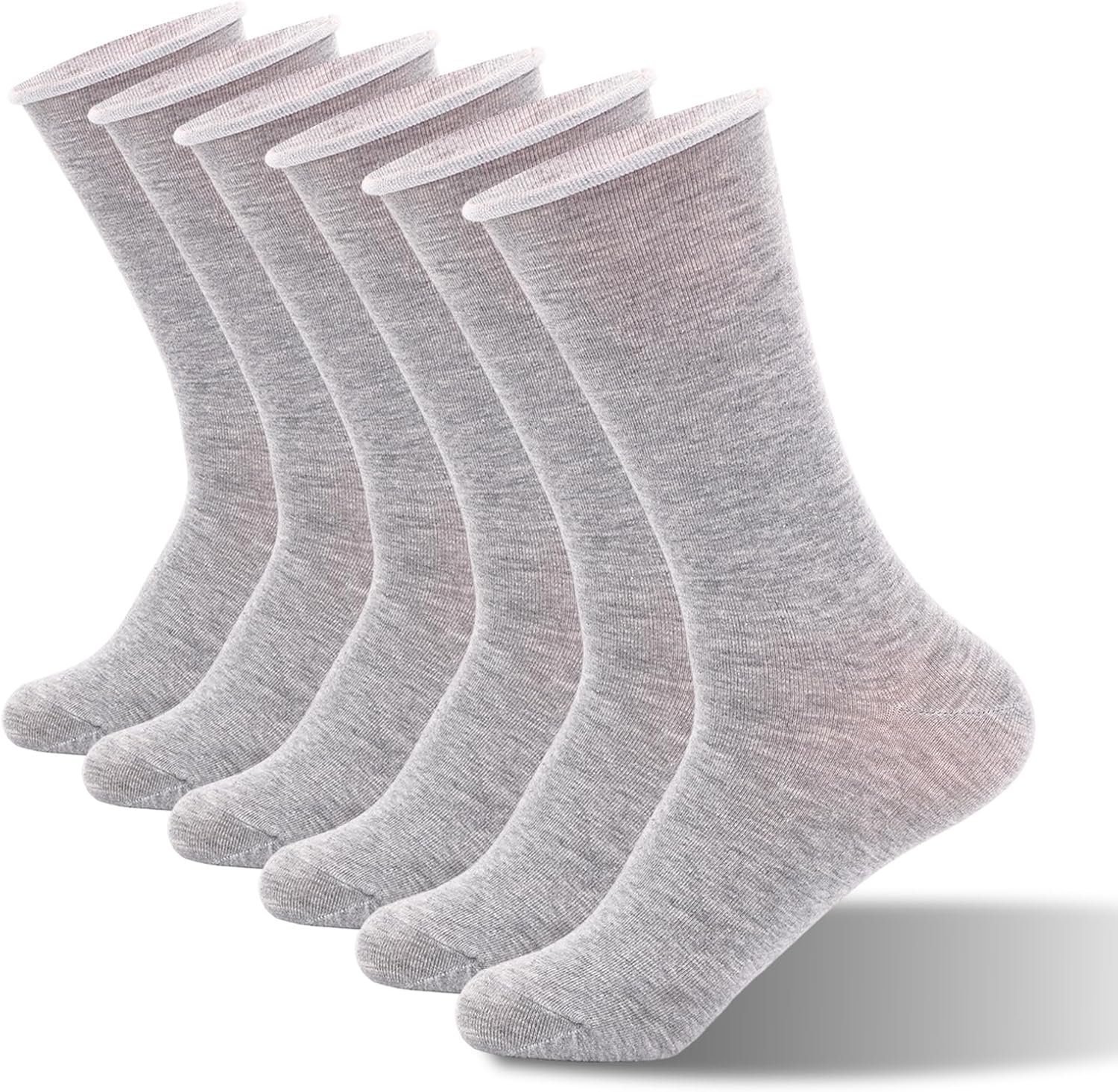 Kodal Copper Dress Socks No Binding Comfort for Work Anti Sweat Odor Control Moisture-Wicking Casual Everyday Wear