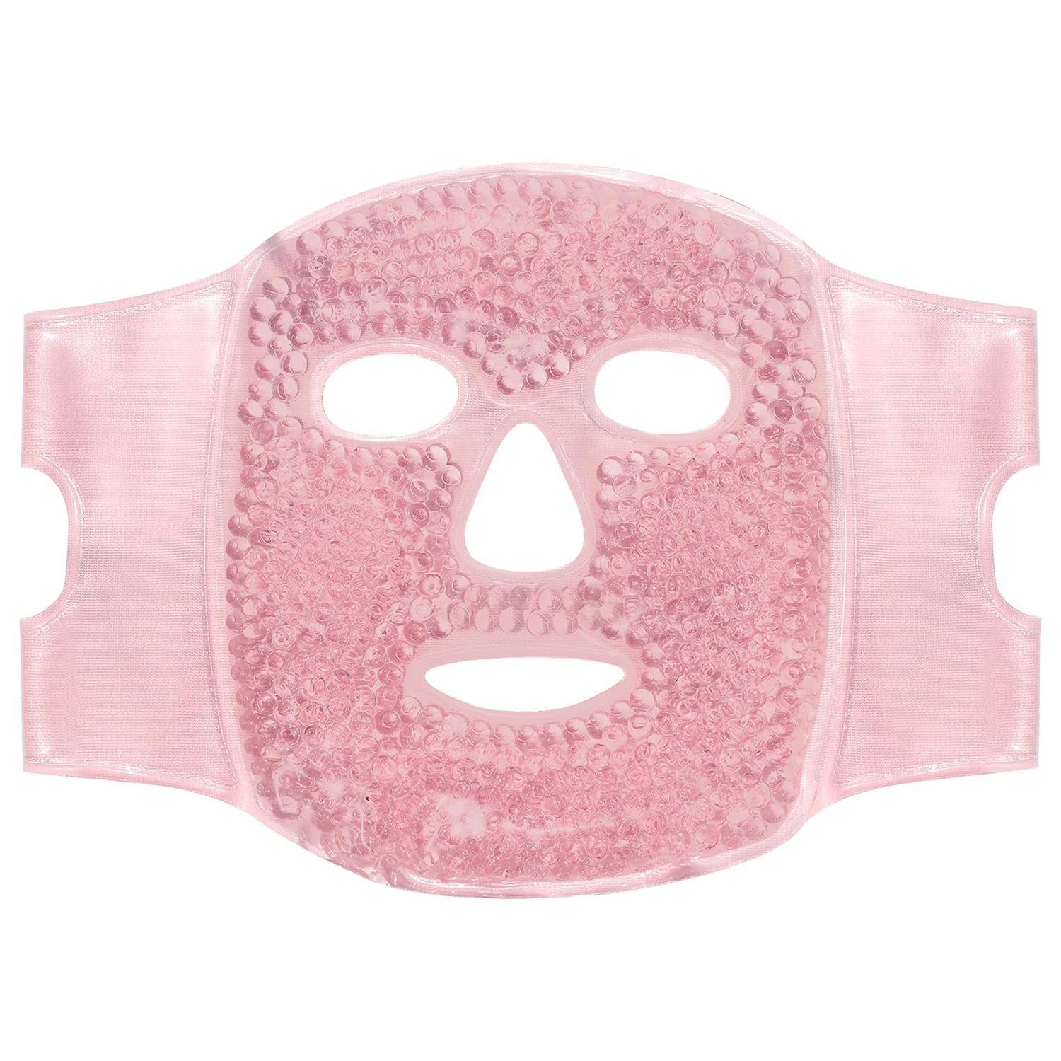 SKIN GYM CryoChill Ice Beaded Face Mask – Reusable Cooling Cryo for Puffiness & Headache Relief, Gel Bead Ice Mask for Face, Depuffing Cold for Skincare