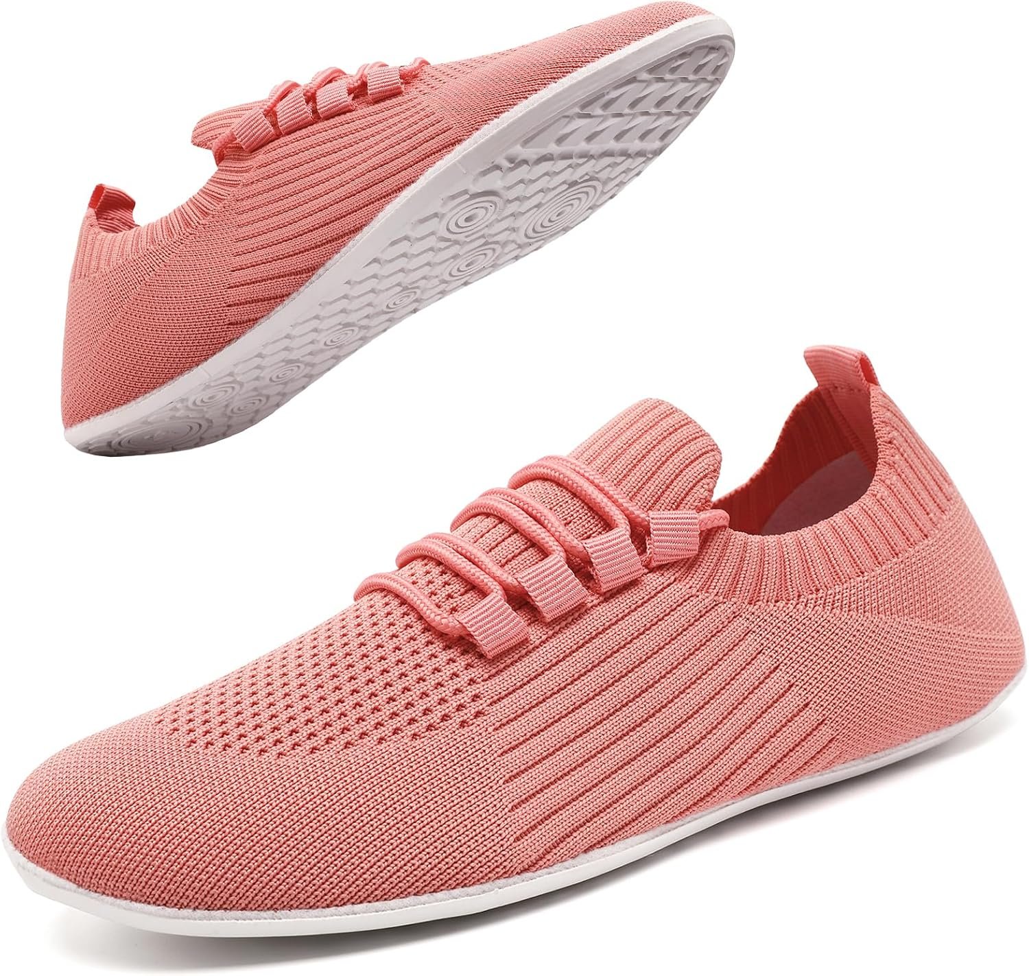 Barefoot Shoes Women Slip on Sneakers Walking Tennis Running Zero Drop Minimalist Shoes Fashion Wide Toe Box Casual Comfortable Summer Ladies Loafer