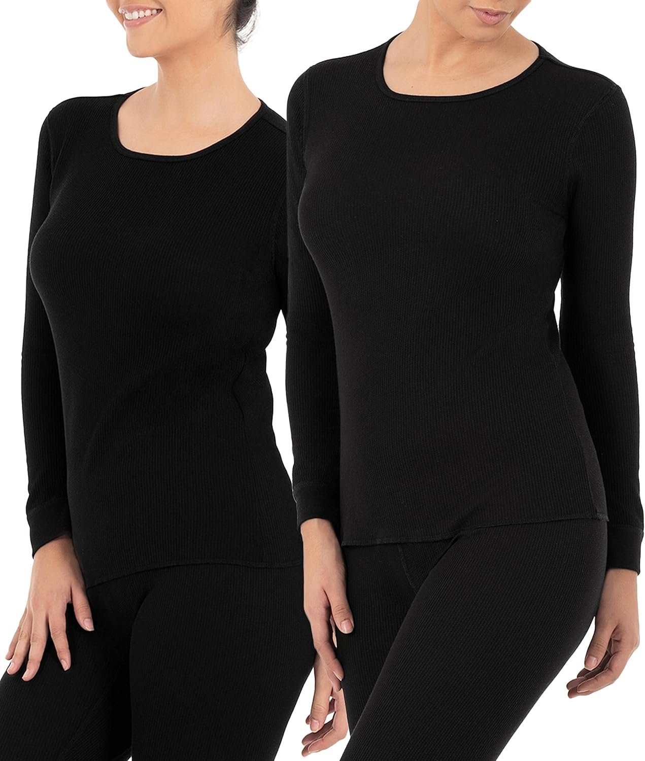 Fruit of The Loom Womens Micro Waffle Premium Thermal Underwear Tee Shirt