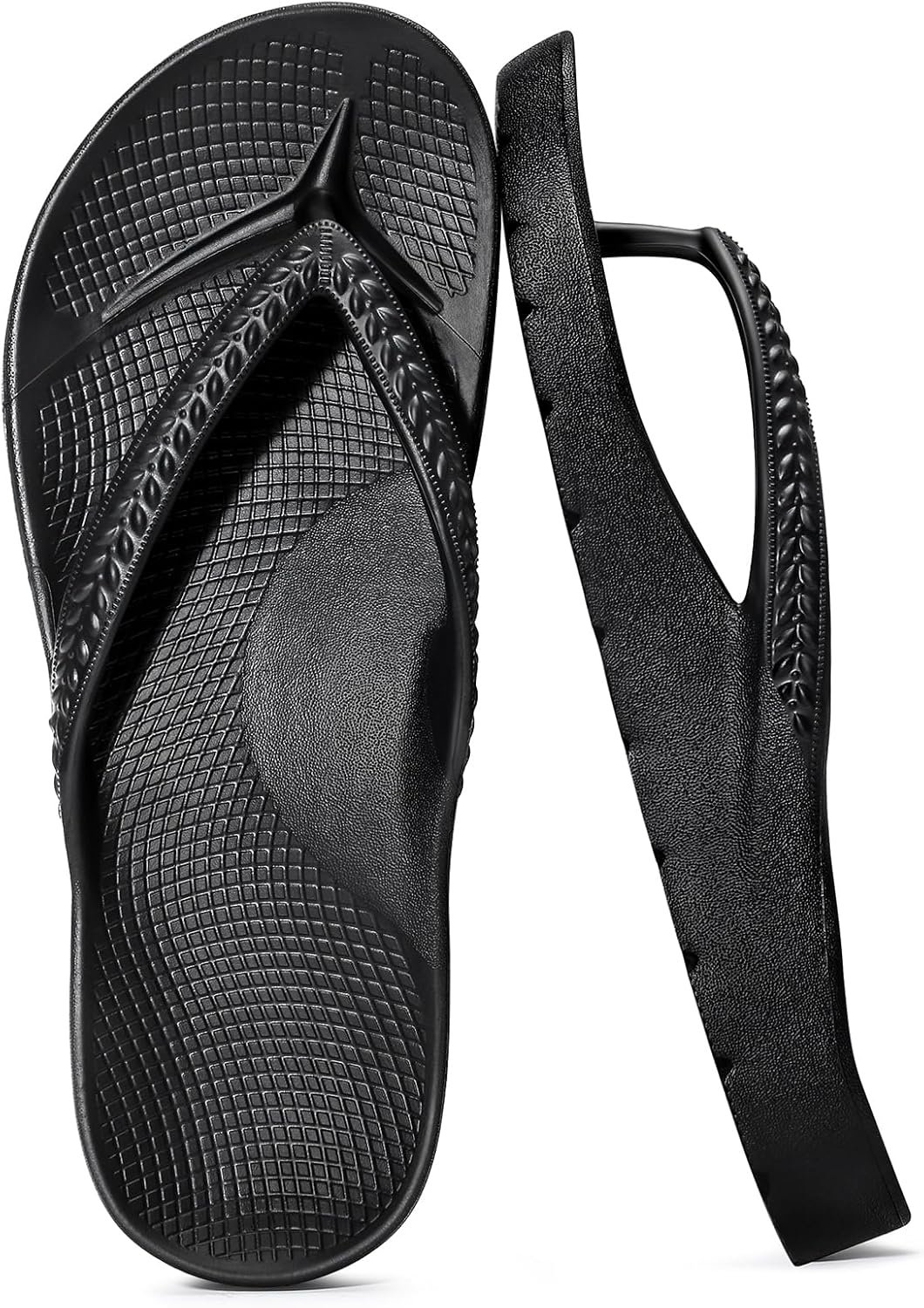 KIDMI Arch Support Flip Flops for Womens Comfortable Orthopedic Sandals for Plantar Fasciitis Beach Thong Slides