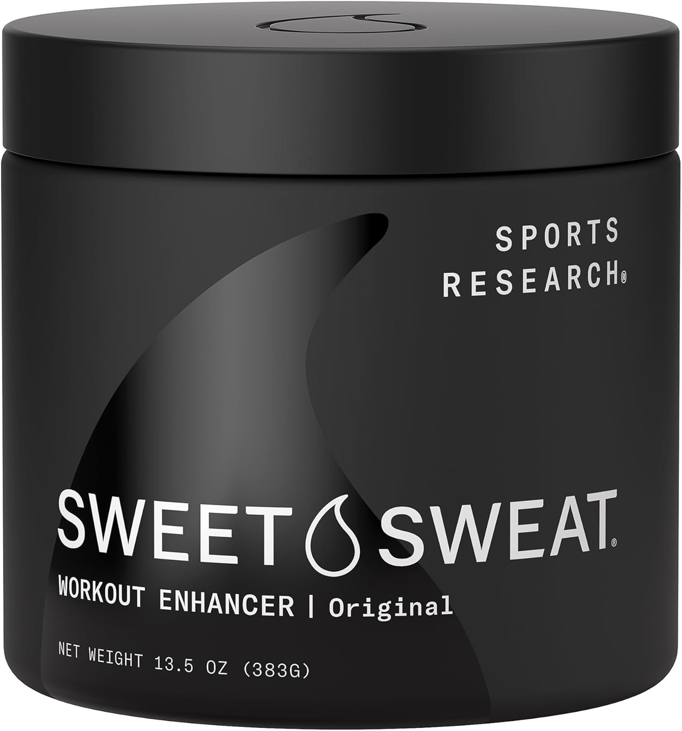 Sports Research® Sweet Sweat ‘Workout Enhancer’ Gel (Original Scent) – Maximize Your Exercise & Sweat Faster – 13.5oz Jar